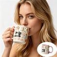 thumbnail image 2 of Deeceymbur Ceramic Coffee Mug Daily Drinking Cup Holiday Beverage Cup Home Kitchenware Microwave Dishwasher Safe Ergonomic Handle Versatile, 2 of 7