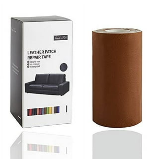 Leather Repair Patch Kit Dark Brown 3 x 60 inch Leather Repair Tape Self  Adhesive for Furniture, Couch, Sofa, Car Seats, Computer Chair, First Aid