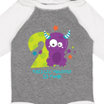 thumbnail image 4 of Inktastic Monster 2nd Birthday Boys or Girls Long Sleeve Baby Bodysuit, 4 of 5