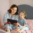thumbnail image 6 of Dteck Kids Case for Samsung Galaxy Tab A9 8.7-inch (SM-X110/X115/X117), Shockproof Silicone Case Hybrid PC Heavy Duty Armor Cover with Dual Kickstand for Children,Black+Red, 6 of 8
