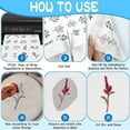 thumbnail image 4 of 15PCS A4 Water-Soluble Self-Adhesive Embroidery Stabilizer - Printable, for Hand and Machine Embroidery,for DIY Projects, 4 of 6
