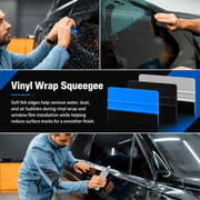 Car Wrap Tool Kit for Vinyl Wrap & Window Tint, Vehicle Wrapping Tools with Squeegees, Safety Cutter, Magnetic Holders, Gloves, Scrapers & Blades for Decals, PPF, Film Installation