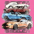 thumbnail image 3 of Shelby Cars Sketch Women's Tank Top Mustang Racing American Muscle Car GT500 Cobra Performance Powered by Ford, 3 of 7