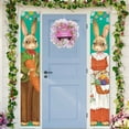 thumbnail image 6 of Holloyiver 16.5inch Happy Easter Door Wreath, Multicolor Metallic Deco Mesh Wreath with Pink Truck Sign, Colorful Ribbon with Easter Eggs Pattern for Indoor Outdoor Use, Farmhouse Spring Garland, 6 of 7