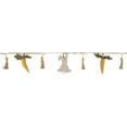 thumbnail image 3 of Northlight Fabric Rabbits and Carrots Easter Garland -3.5', 3 of 6