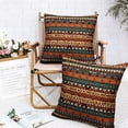 thumbnail image 6 of Vintage Striped Boho Pillow Covers Bohemian Throw Pillow Covers 18x18 Set of 2 Geometric Pattern Pillow Case for Home Decor Couch Outdoor, 6 of 6