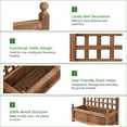 thumbnail image 6 of Costway 2 PCS Solid Wood Planter Box with Trellis Weather-Resistant 25"x11"x48", 6 of 11
