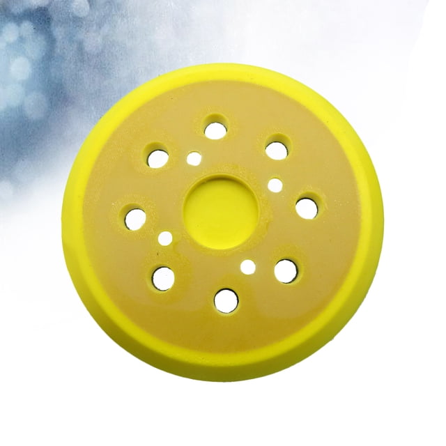 OULII Polishing Pads for Electric Grinding Machine Yellow PU Self-Cleaning 1Pack