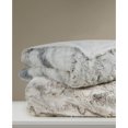 thumbnail image 2 of Madison Park Sachi Oversized Faux Fur Throw Grey 60x70, 2 of 3