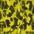 thumbnail image 1 of Ahgly Company Machine Washable Indoor Square Abstract Yellow Modern Area Rugs, 5' Square, 1 of 4