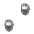 thumbnail image 3 of Ruiboury Gear Handle Knob Caps 5/6 Replacement For Focus MK2 Fiesta C -max B -max Transit Silver 2Set, 3 of 6