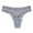 Gray, variant on Posijego T Back Thongs for Women Floral Lace High Waisted Thong Panties Ladies G-String Comfort Underwear