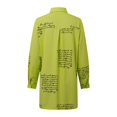 thumbnail image 5 of WEAIXIMIUNG Shirts for Women Trendy Summer Pack Ladies Top Fashion Long Sleeve Lapel Shirt Printed Shirt, 5 of 5