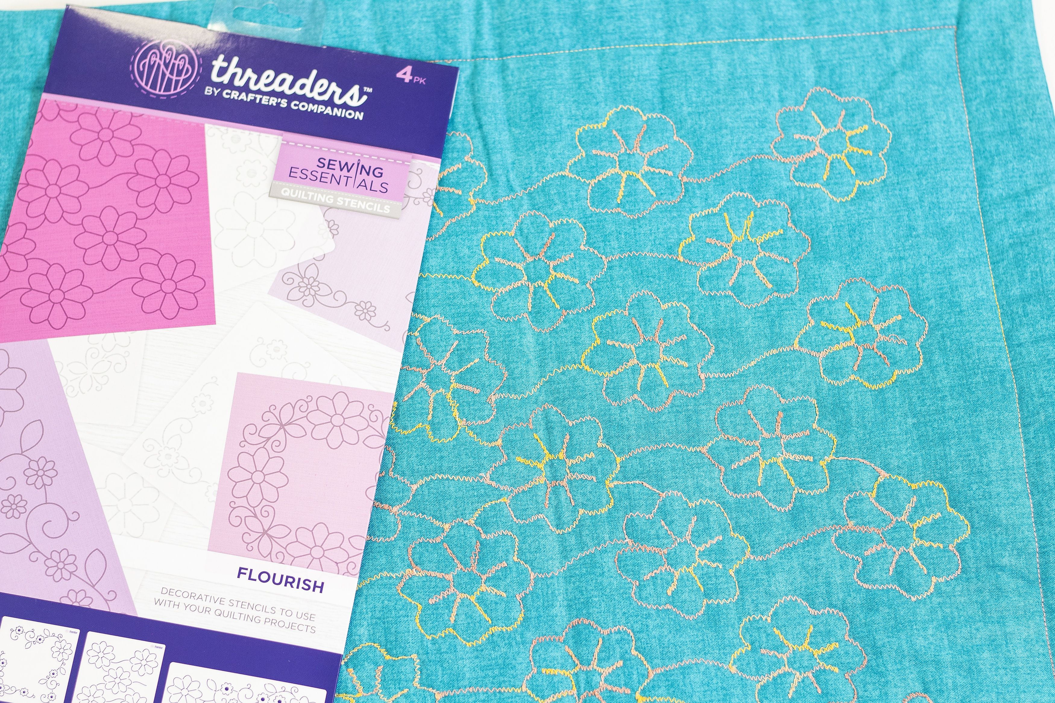 Your choice FREE P&P Crafter's Companion THREADERS Quilting Stencils 