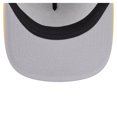 thumbnail image 5 of Men's New Era White/Gold Pittsburgh Pirates Retro Script Trucker 9FIFTY Snapback Hat, 5 of 6