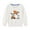 White, variant on Odeerbi Toddler Boys Girls Halloween Ghost Crewneck Sweatshirts Fall Winter Cotton Sweatshirt Toddler Kids Cute Solid Color Long Sleeve Sweatshirts Top Toddler Clothes White