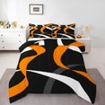 thumbnail image 1 of Erosebridal Geometric Stripe Comforter Sets Queen Size,Abstract Artwork Bedding Queen Comforter Set,Geometry Lines Decor,Reversible,Ultra Soft,3 Pieces, 1 of 7