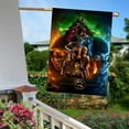 thumbnail image 5 of Mortal Kombat-bandera de jardín temática. Regalo perfecto para fans, amigos y familiares, ideal para actividades al aire libre y decoración de fiestas.28CM*45CM, 5 of 5