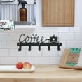 thumbnail image 1 of Houderco Organizador De Pared Para Tazas Y Utensilios Con En Metal Negro Para Cocina, 1 of 8