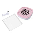 thumbnail image 2 of Aspirador de polvo para manicura y pedicura, compacto, silencioso y profesional, con ventilador portátil para salón de uñas y hogar. Rosa, 2 of 8
