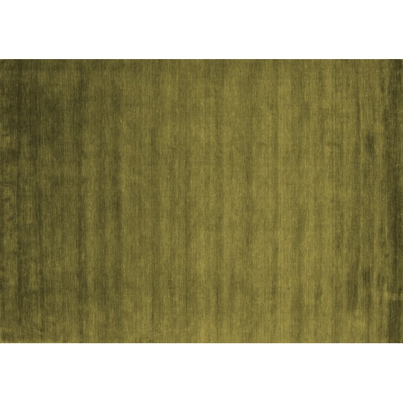 Ahgly Company Indoor Rectangle Abstract Brown Contemporary Area Rugs, 7' x 9'