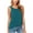 Green, variant on Women's Cloud Cotton Camisole - Relaxed Fit Crew Neck Tank (Deep V-Back Summer Essential)