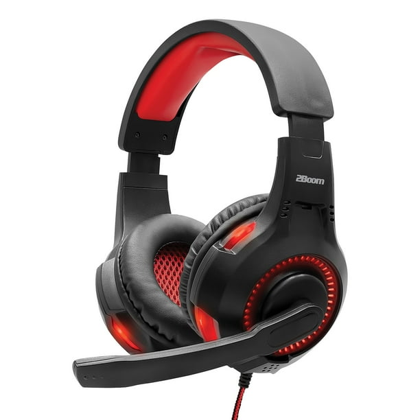 2BOOM GHP225R Taktix Gaming Headset (Red)