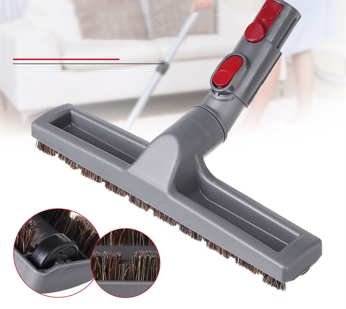 Articulating Hard Floor Brush Tool 