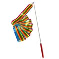 thumbnail image 3 of 10pcs 3.2M Rhythmic Art Gymnastics Ribbon with Stick Children Dancing Streamers Riband Twirling Rod, 3 of 8