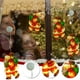 thumbnail image 1 of Guirnalda de luces LED de Papá Noel para ventana con ventosas | Adornos para árbol de Navidad de 18 x 17 cm | Luces intermitentes amarillas cálidas para fiestas | Incluye pilas, 1 of 6