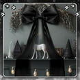 thumbnail image 5 of Guvpev 5FT Large Satin Christmas Bows - Giant Black Xmas Bows for Christmas Tree Topper, Wreaths, Wal, Mantel, Front Door, Porch & Wedding Decorations, Indoor & Outdoor Holiday Christmas Decorations, 5 of 12