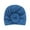 Blue_B, variant on Baby Turban Newborn Turbans for Baby Girls Head Wraps Bow Hats for Newborns Baby Beanie Hats Headraps
