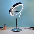 thumbnail image 4 of Espejo de maquillaje de 8 pulgadas con lámpara LED de escritorio, luz de relleno de doble cara, espejo de belleza de escritorio, espejo europeo con aumento HD, 4 of 5