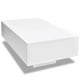 thumbnail image 1 of Mesa de Centro Casafoyer Blanca Brillo Alto Rectangular, 1 of 5