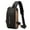 Brown, variant on Clearance! Lotpreco Anti theft Crossbody Sling Bag,Waterproof Chest Daypack with USB Charging, Shoulder Backpack for Men Women