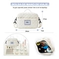 thumbnail image 3 of Maleta Gym Deportiva Mujer Con Mochila Y Bolso Extra Pequeño White, 3 of 3