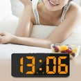 thumbnail image 3 of Abbracc Numérique Électronique Snooze USB Grand Affichage Variateur de Calendrier Orange, 3 of 9
