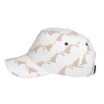 thumbnail image 2 of Lsque Leopard Print Baseball Cap Trucker Low Profile Hat Golf Dad Hat Adjustable Original Classic Unconstructed Plain Cap Men Women, 2 of 9