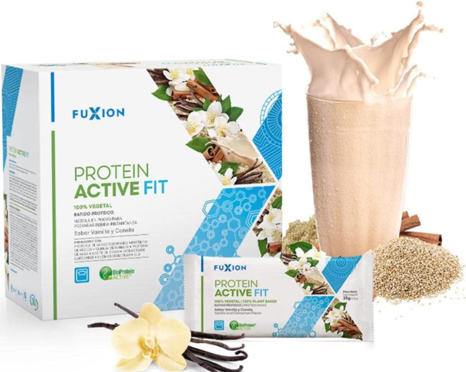 FuXion Protein Active FitVanilla & Cinnamon Flavor100 Vegetable
