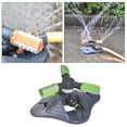 thumbnail image 3 of Aspersor de agua para jardín Césped Riego giratorio Riego de césped Área grande Verde Sunnimix Aspersor de césped, 3 of 8