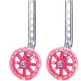 thumbnail image 1 of ZHAOCHENG Rueditas de entrenamiento para bicicletas infantiles, 12-20 pulgadas, color rosa, 1 of 5