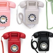 GPO Retro GPO746WIVR 746 Wall Mount Push Button Telephone - Ivory [MISC ACCESSORY] Ivory