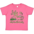 thumbnail image 3 of Inktastic Life's Better Mountains Girls Toddler T-Shirt, 3 of 5