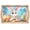 Bunny-B, variant on FLOPESN Easter Bunny DIY Diamond Art PaintingTray, Creative Design Handmade Wooden Dinner Plate For Kitchen、Coffee Shop