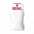 thumbnail image 3 of Nepal Flag Men Basketball Sports Jersey Running Fitness Multifunction Sleeveless tshirt Exclusive Custom Name Nunber, 3 of 9