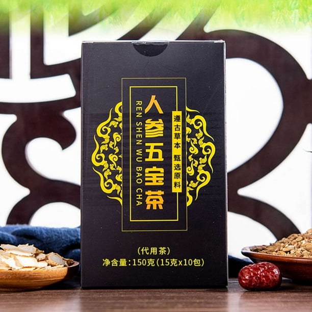 Té De Ginseng, Maca, Wolfberry, Fecha Roja, Té De Mora Polygonati, 150g