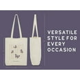thumbnail image 5 of Lincove  Stylish Canvas Tote Bag - Reusable Bag - Perfect Daily Use & Travel Butterfly, 5 of 9