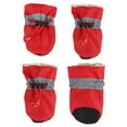 thumbnail image 1 of Paw Protector Imperméable pour Chiens Chaussettes Imperméables pour Chiens Chaussures pour Animaux de Compagnie, Chaussures pour Chiens, 4pcs / Set Cadeau pour Animaux de Compagnie Fournitures pour Chiens de Petite et Moyenne Taille pour l'Intérieur / Extérieur, 1 of 8