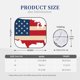 thumbnail image 3 of Fotbe American Flag Map Juego de 2 Piezas de Parasoles para Parabrisas | Bloqueador Solar para Auto | Accesorios Plegables para Protección Solar Interior-Large, 3 of 6