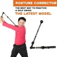 thumbnail image 4 of Guía de codo oscilante shamjiam Corrección de gestos negro Entrenador de swing de golf, 4 of 9